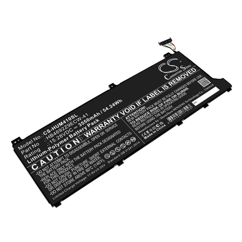 Батерия за лаптоп Huawei Magicbook 14 HB4692Z9ECW-41  15.28v 3550mAh CAMERON SINO, CS-HUM410SL