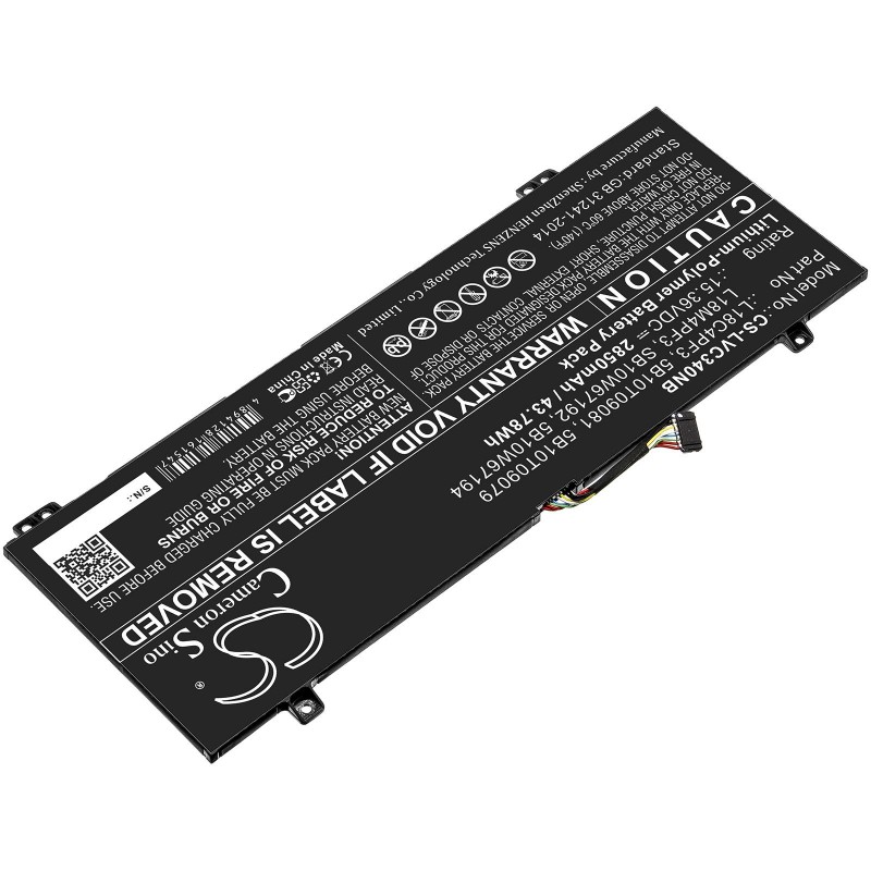 Батерия за лаптоп LENOVO IdeaPad C340-14API  L18C4PF3 15.36V 2850mAh LiPo CAMERON SINO, CS-LVC340NB