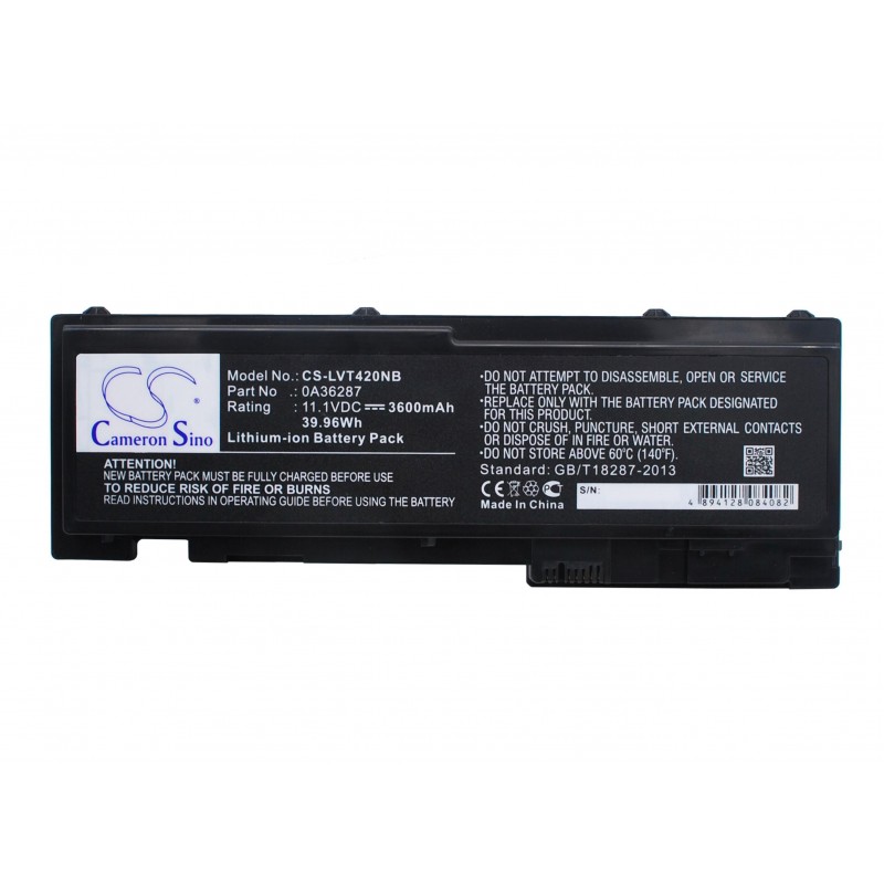 Батерия  за лаптоп  Lenovo ThinkPad T420s T420si T430s 42T4846, 11.1V, 3600mA CAMERON SINO, CS-LVT420NB