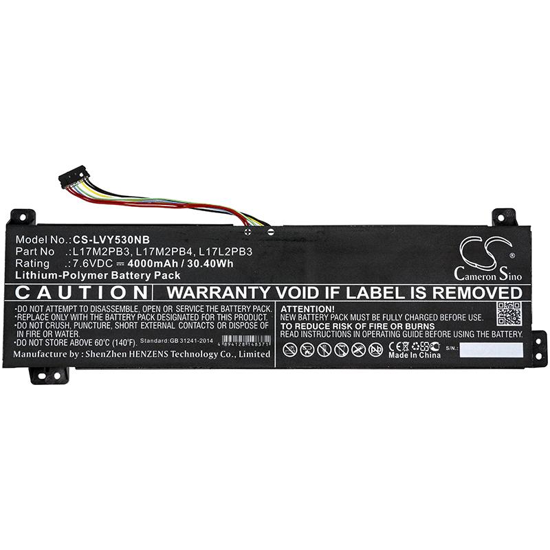 Батерия за лаптоп  Lenovo Yoga V330-15 Yoga V530-15 L17M2PB4 LiPo 7.6V 4000mAh CAMERON SINO, CS-LVY530NB