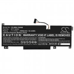 Батерия за лаптоп MSI Katana GF76 11UD-050  CS-MSL760NB  BTY-M492 11,4V 4600mAh CAMERON SINO