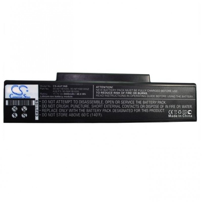 Батерия за лаптоп MSI M660; ASUS F3; GIGABYTE W551U CS-AUF3NB 11,1V 4400mAh CAMERON SINO, CS-AUF3NB