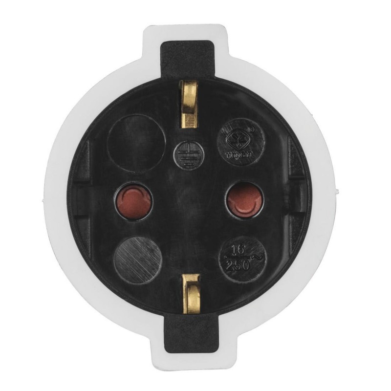 Удължителен кабел HAMA Powerplug, Допълнителен контакт, 3.0 m, Бял-HAMA-133801