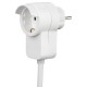 Удължителен кабел HAMA Powerplug, Допълнителен контакт, 3.0 m, Бял-HAMA-133801