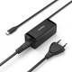 HAMA Зарядно за лаптоп USB-C PD, GaN, 5-20V/45 W, HAMA-200022