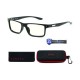 Детски компютърни очила GUNNAR Cruz Teens, Clear Natural, Черен, GUN-CRU-00109