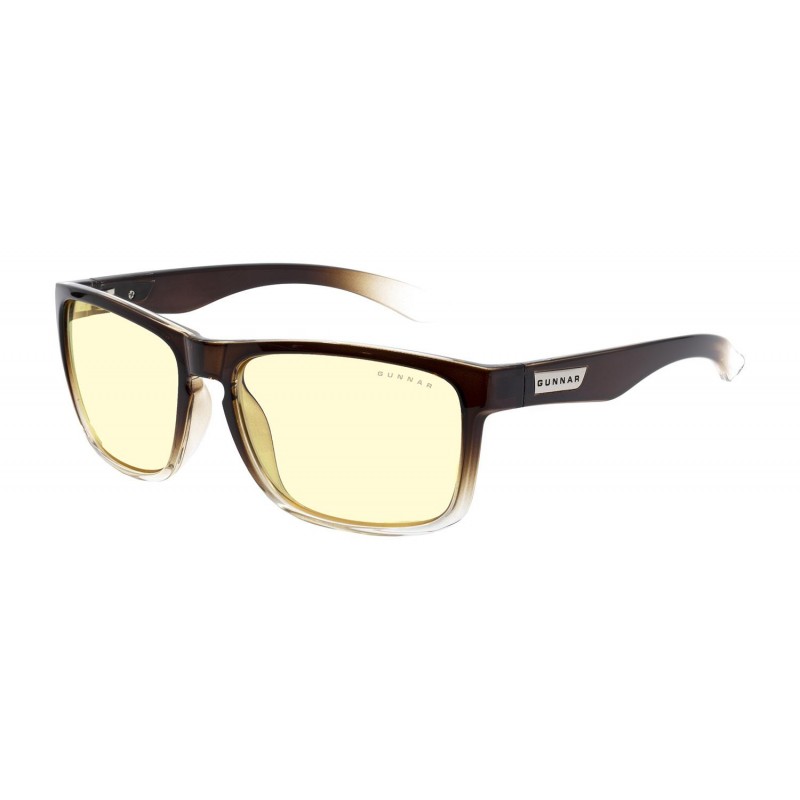 Геймърски очила GUNNAR Intercept Latte Fade, Amber, Кафяв-GUN-INT-10201