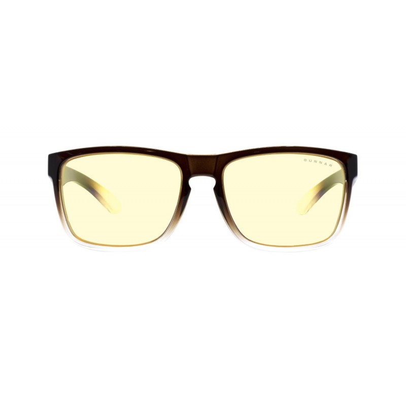 Геймърски очила GUNNAR Intercept Latte Fade, Amber, Кафяв-GUN-INT-10201