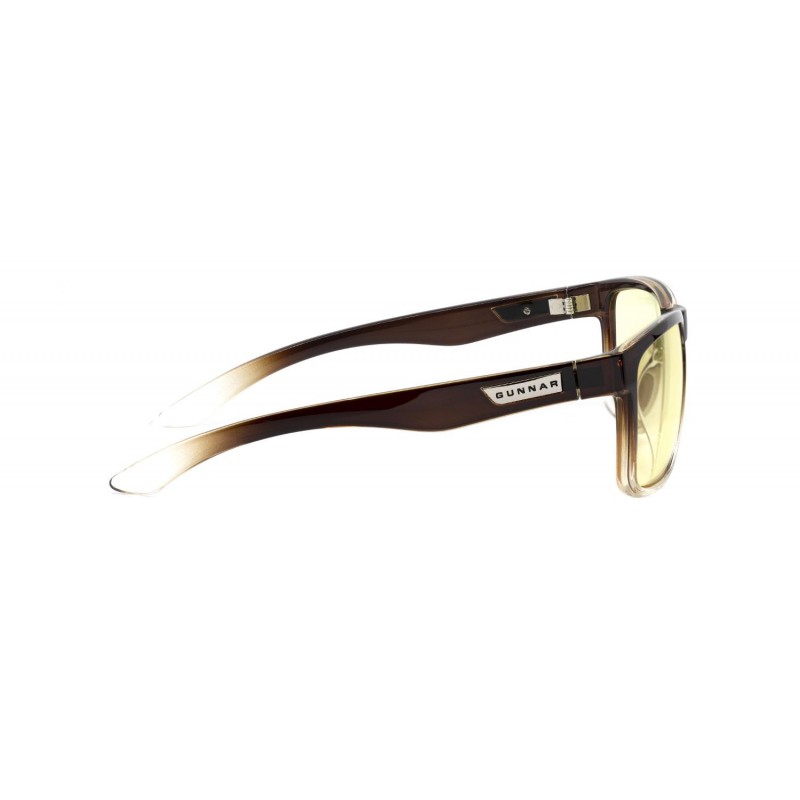 Геймърски очила GUNNAR Intercept Latte Fade, Amber, Кафяв-GUN-INT-10201