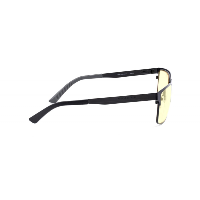Геймърски очила GUNNAR Pendleton Slate, Amber, Черен-GUN-PEN-09501