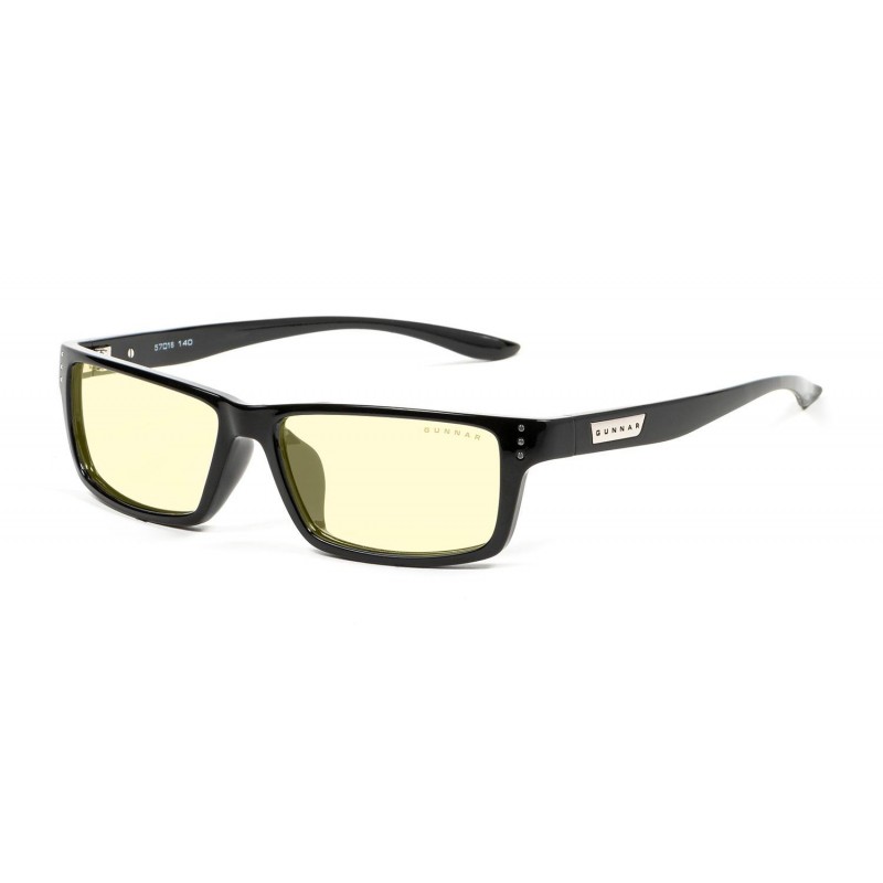 Геймърски очила GUNNAR Riot Onyx, Amber, Черен-GUN-RIO-00101