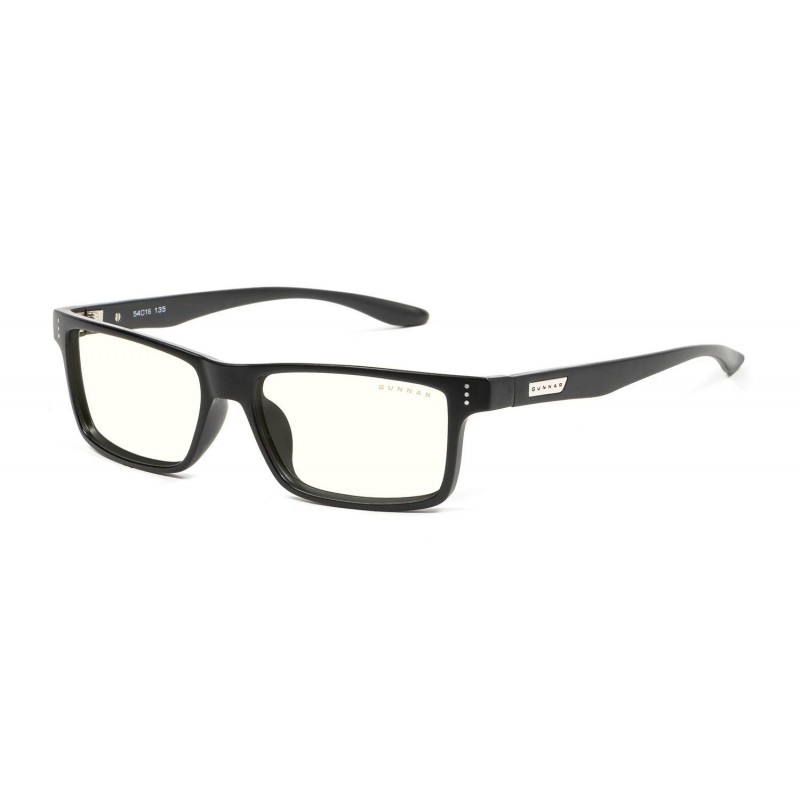 Геймърски очила GUNNAR Vertex Onyx, Clear Natural, Черен-GUN-VER-00114