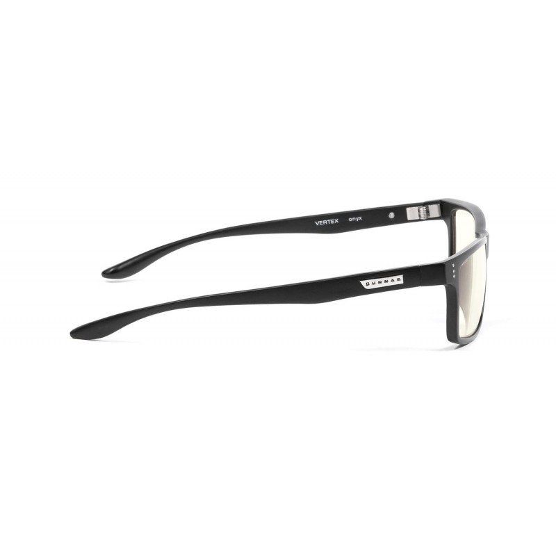 Геймърски очила GUNNAR Vertex Onyx, Clear Natural, Черен-GUN-VER-00114