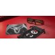 Компютърни очила GUNNAR Overwatch Reaper Black Ash - Amber, GUN-RPR-00101