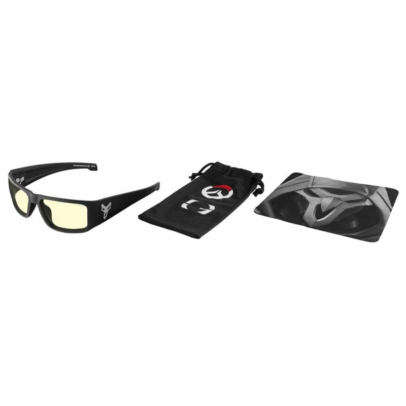 Компютърни очила GUNNAR Overwatch Reaper Black Ash - Amber, GUN-RPR-00101