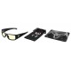 Компютърни очила GUNNAR Overwatch Reaper Black Ash - Amber, GUN-RPR-00101
