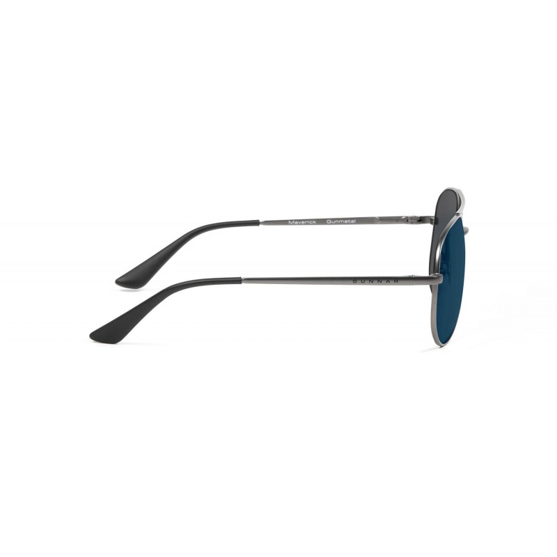 Слънчеви очила GUNNAR Maverick Gunmetal Onyx, Sun, Черен, GUN-MAV-05011