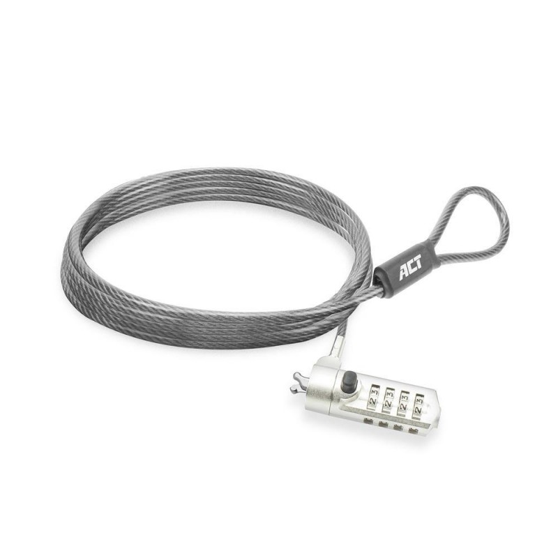 Цифрово заключващо устройство за лаптоп ACT, 2.0 m, EWENT-ACT-LOCK-AC9035