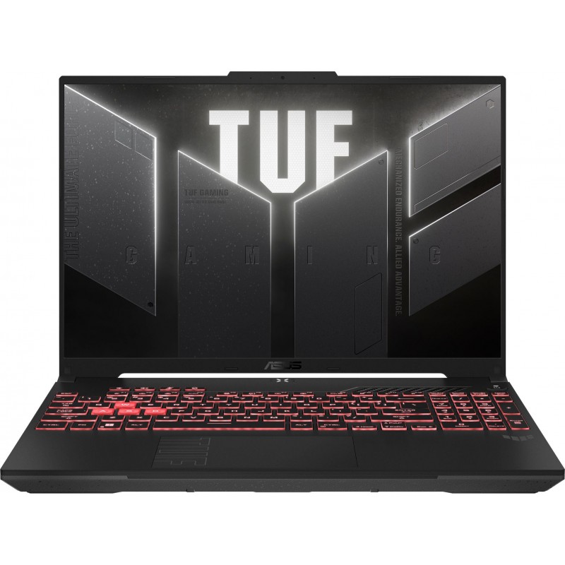 Лаптоп ASUS TUF Gaming A16 2024 FA607NUQ-RL014 - 16" IPS FullHD+, AMD Ryzen 7 170, 16GB DDR5, 512 GB SSD, RTX 4050 6GB GDDR6