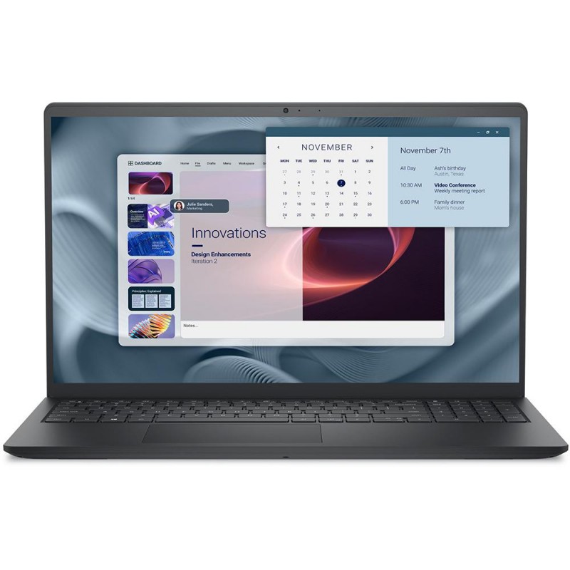 Лаптоп Dell Pro 15 Essential (PV15250), Intel Core i5-1334U, 15.6" FHD(1920x1080) WVA LED, 16GB DDR5, 512GB M.2 SSD