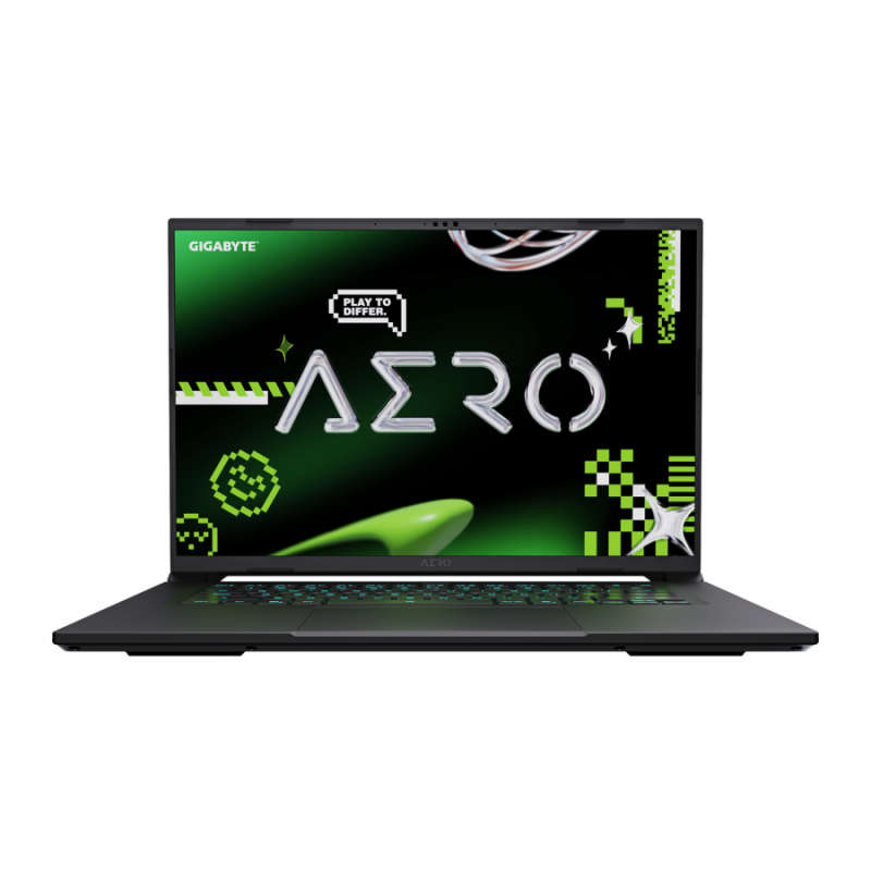 Лаптоп GIGABYTE AERO X16 1TH93EEC94AH - 16" inch IPS 165Hz,  AMD Ryzen Al 7 350, 16GB DDR5, 1TB SSD Gen4, RTX 5050, Win 11 Home - Сив