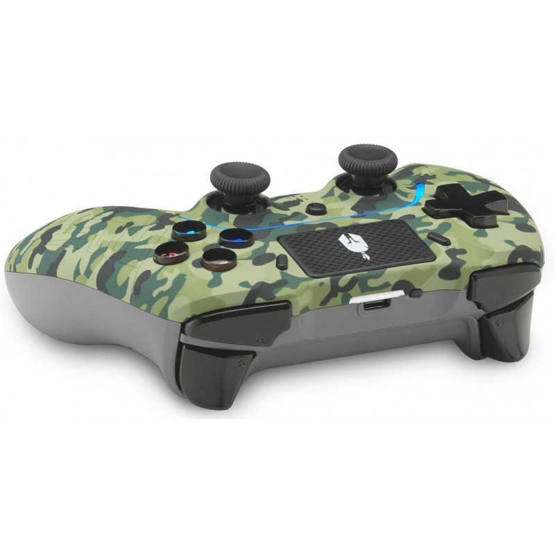 Безжичен геймпад Spartan Gear Aspis 4, за PC и PS4, Green Camo, SG-085397