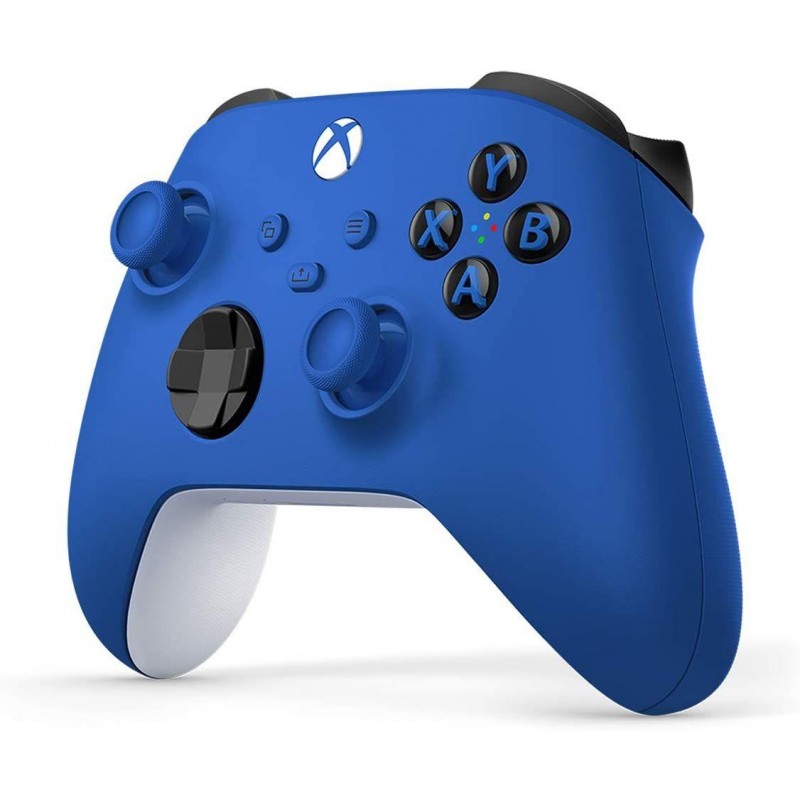 Геймърски контролер Microsoft, За Xbox, Безжичен, Син, MS-XBOX-SB-WR