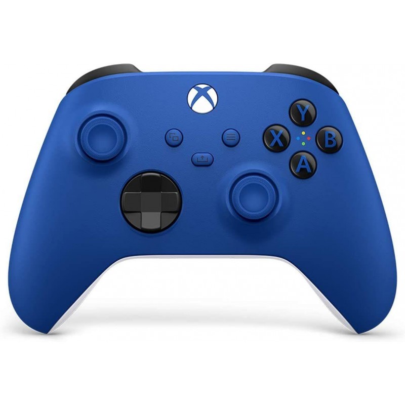 Геймърски контролер Microsoft, За Xbox, Безжичен, Син, MS-XBOX-SB-WR