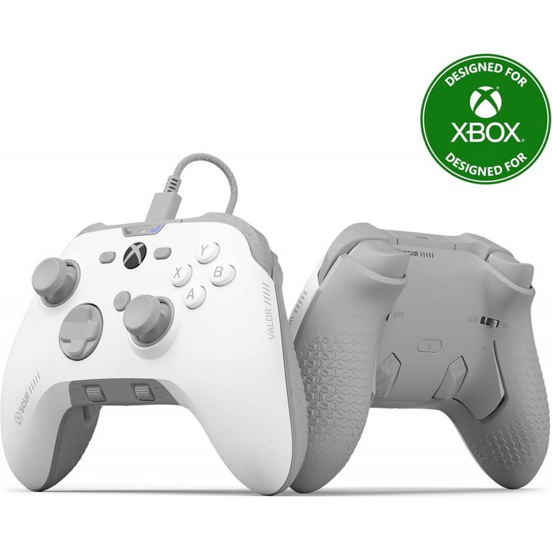 Жичен геймпад SCUF VALOR PRO Wired Performance Xbox Controller - Бял