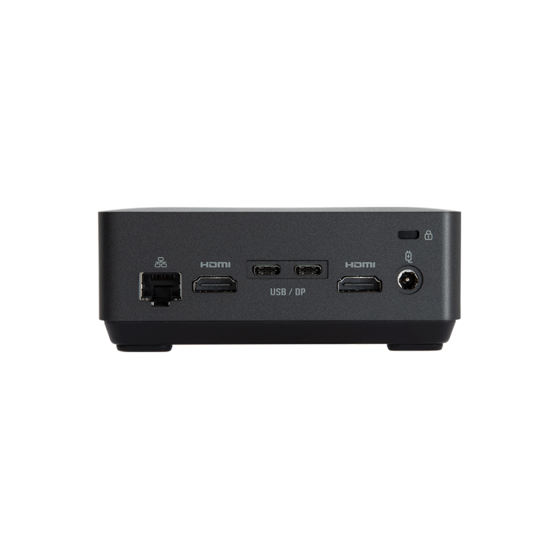 Настолен компютър Gigabyte Brix BRi5H, Intel Core i5-1335U, 2 x SO-DIMM DDR4 slot, M.2 2280 slot, GA-PC-BRi5H-1335