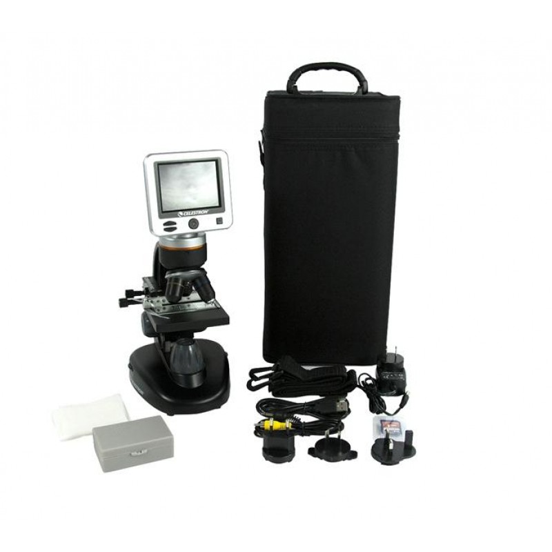 Дигитален микроскоп CELESTRON 44341, 40 - 400, Комплект с аскесоари, CEL-44341