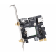 Безжичен PCI Express адаптер Gigabyte GC-WB1733D-I, 2x2 802.11ac 160MHz, Bluetooth 5.0-GC-WB1733D-I