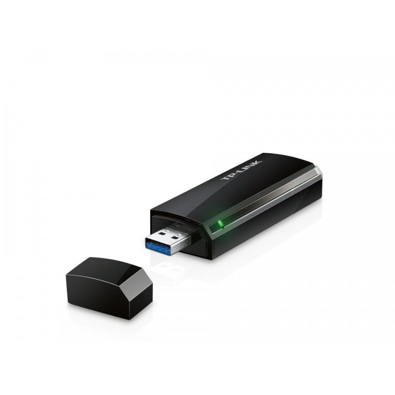 Безжичен адаптер TP-LINK Archer T4U, AC 1300, Dual band, USB 3.0, вградена антена-ARCHER-T4U