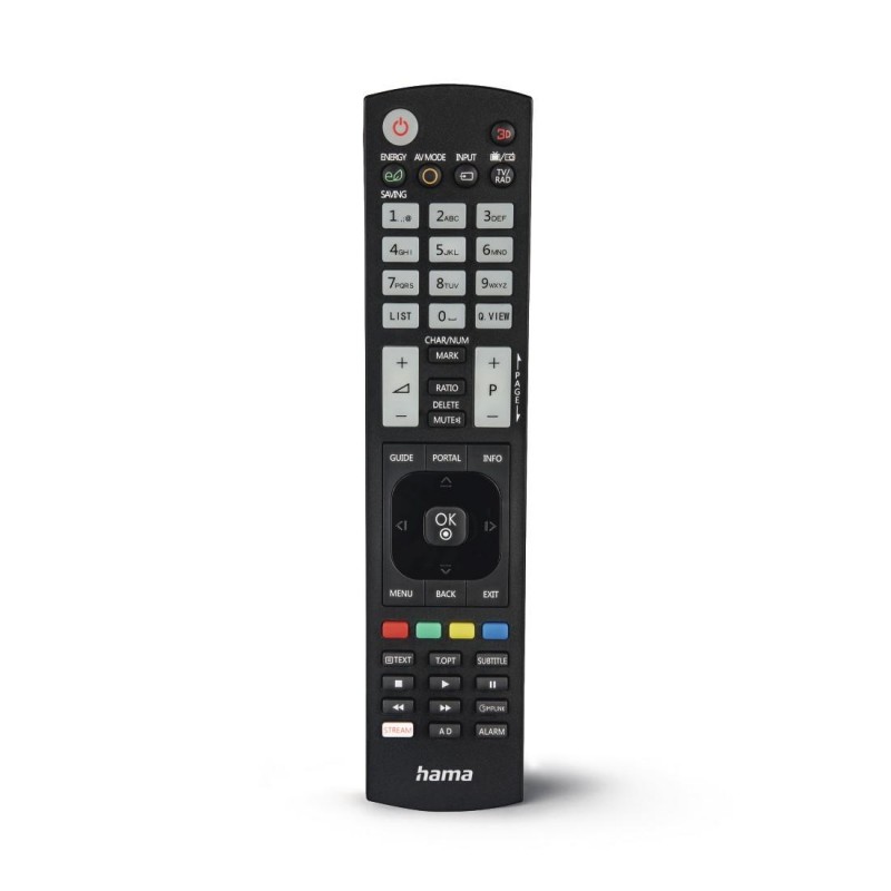 HAMA Универсално дистанционно за LG TV, Светещи бутони, обучаемо, HAMA-221061