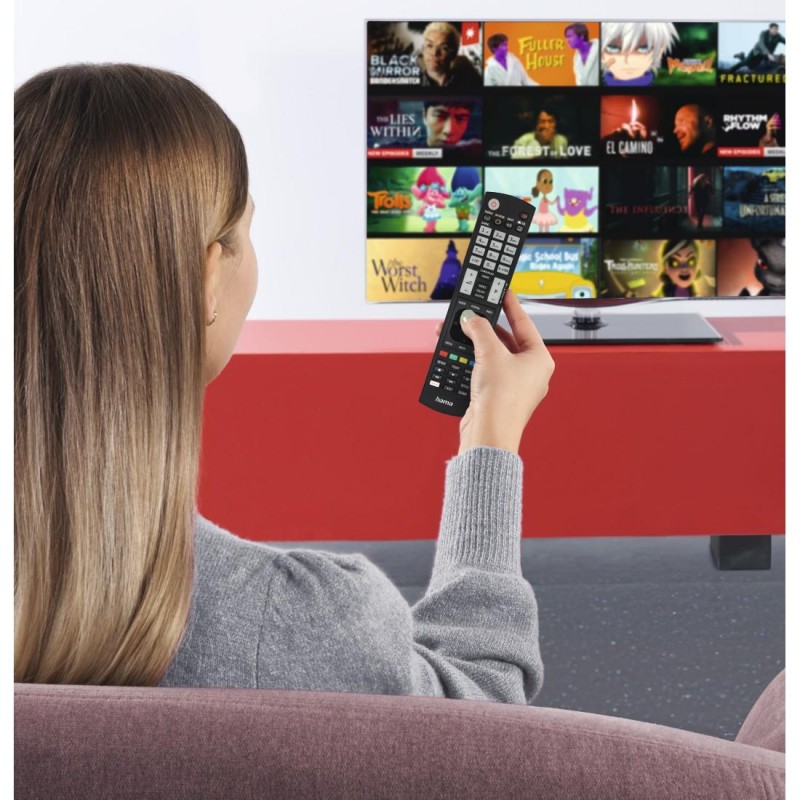 HAMA Универсално дистанционно за LG TV, Светещи бутони, обучаемо, HAMA-221061