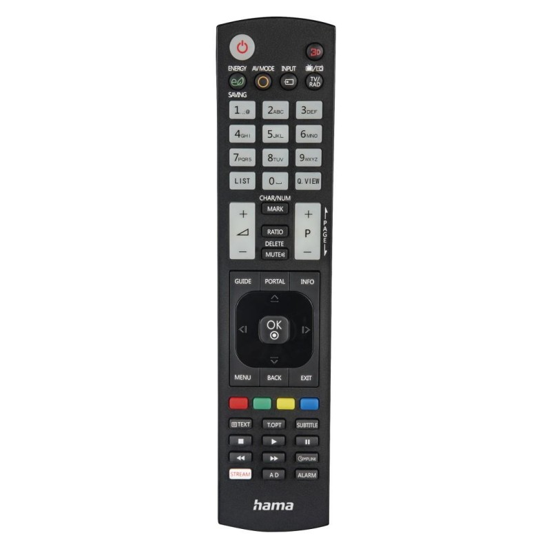 HAMA Универсално дистанционно за LG TV, Светещи бутони, обучаемо, HAMA-221061