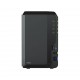 Мрежов сторидж Synology DS223, За 2 диска, До 108TB, 4GB, Гигабит, USB3.2, SYNOLOGY-NAS-DS223