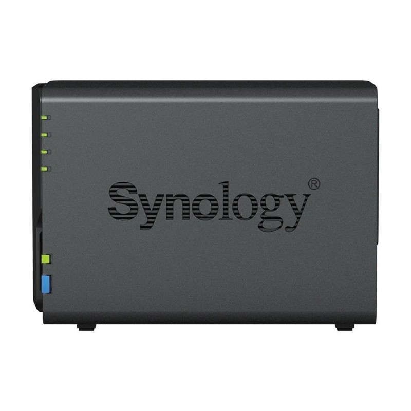 Мрежов сторидж Synology DS223, За 2 диска, До 108TB, 4GB, Гигабит, USB3.2, SYNOLOGY-NAS-DS223