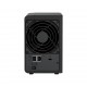 Мрежов сторидж Synology DS225+, за 2 диска, Intel Celeron J4125 , 2GB DDR4 SODIMM