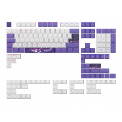 Капачки за механична клавиатура Dark Project - Violet Horizons PBT - ANSI & ISO