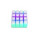 Капачки за механична клавиатура ENDORFY - 124 бр PBT - Onyx White, END-KEY-EY0E003
