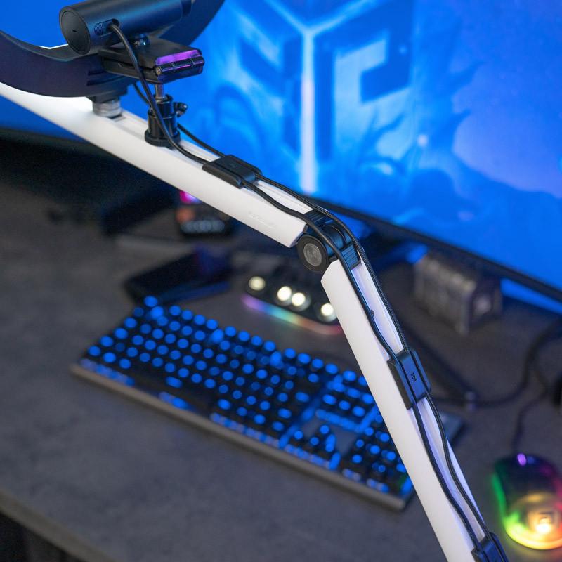 Стойка за микрофон Streamplify Mount Arm, Бяла, SPOM-MA1MCL