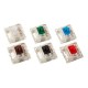 Суичове за механична клавиатура Glorious Gateron Clear 120 броя-GAKC-051