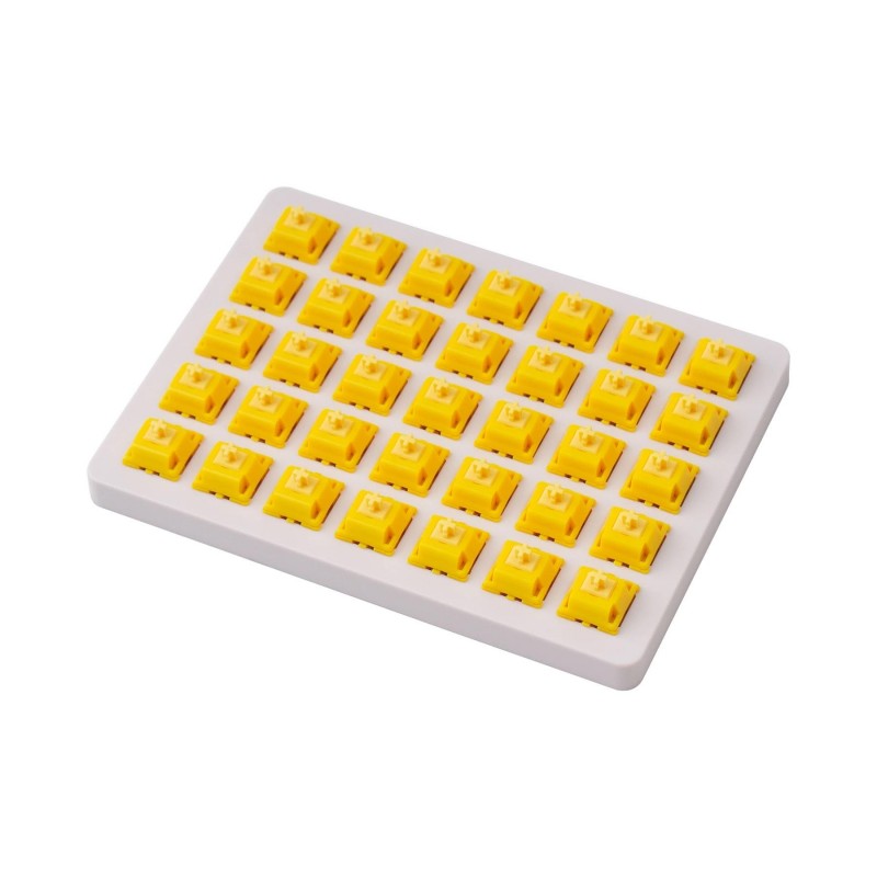 Суичове за механична клавиатура Keychron Gateron Cap Golden Yellow Switch Set 35 броя, KEYCHRON-ACC-Z76