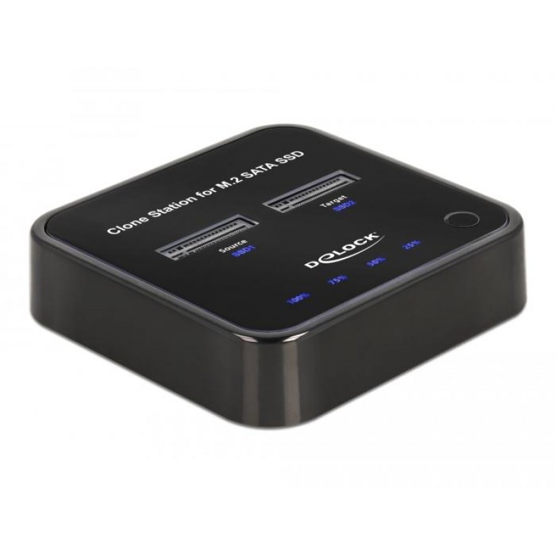 Докинг станция Delock M.2, 2 x M.2 SATA SSD, Клониране, DELOCK-64178