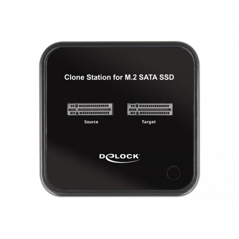 Докинг станция Delock M.2, 2 x M.2 SATA SSD, Клониране, DELOCK-64178