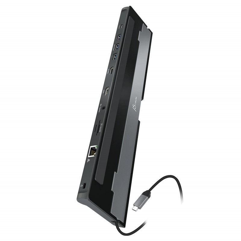 Докинг станция j5create JCD542, За два монитора, 100W PD, J5-JCD542