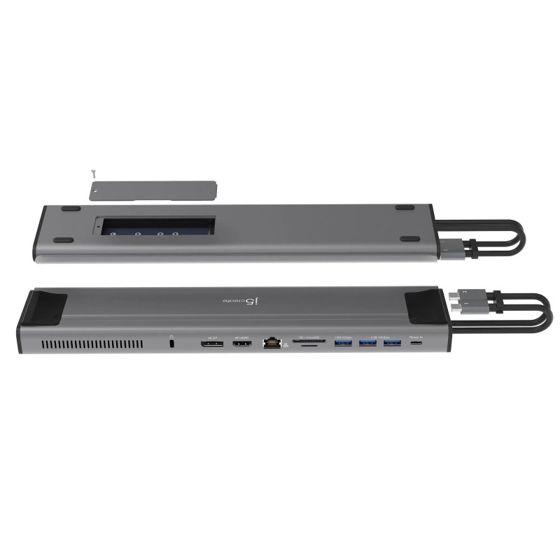 Докинг станция j5create JCD552, M.2 NVMe, USB-C Gen 2, J5-JCD552