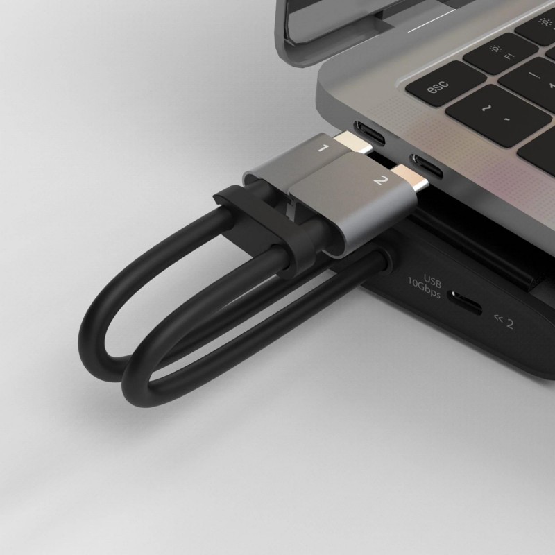 Докинг станция j5create JCD552, M.2 NVMe, USB-C Gen 2, J5-JCD552