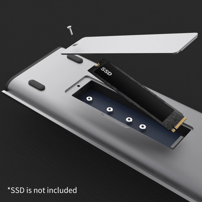 Докинг станция j5create JCD552, M.2 NVMe, USB-C Gen 2, J5-JCD552